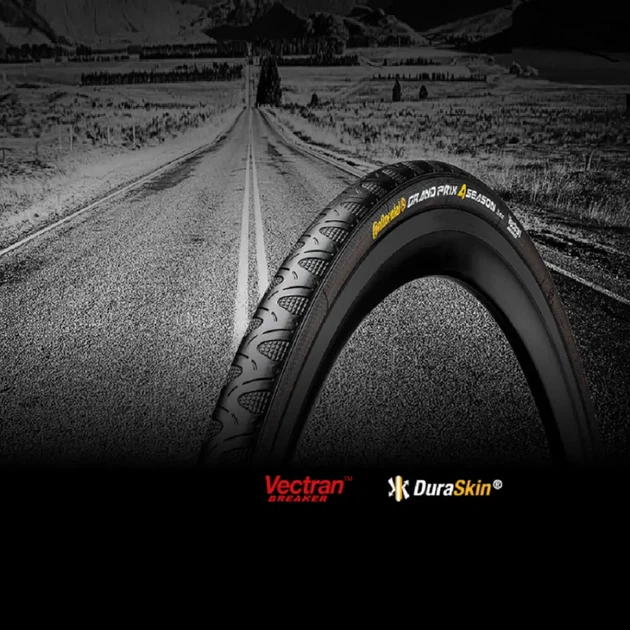 Велосипедная покрышка 700x23C складная черная Continental Grand Prix 4 Season (100173) - Фото 3 Велосипедная покрышка 700x23C складная черная Continental Grand Prix 4 Season (100173) - изображение 3
