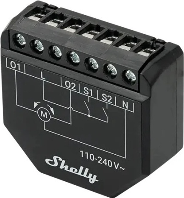 Inteligentny sterownik rolet Shelly Shutter + BLU Button Tough1 (3800238071752) - obraz 2