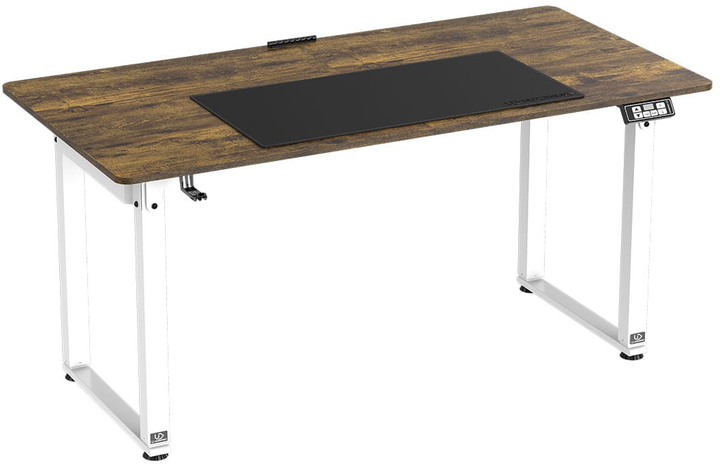 Biurko gamingowe ULTRADESK Uplift V2 Brown/White (UDESK-UP-WTOO) - obraz 8
