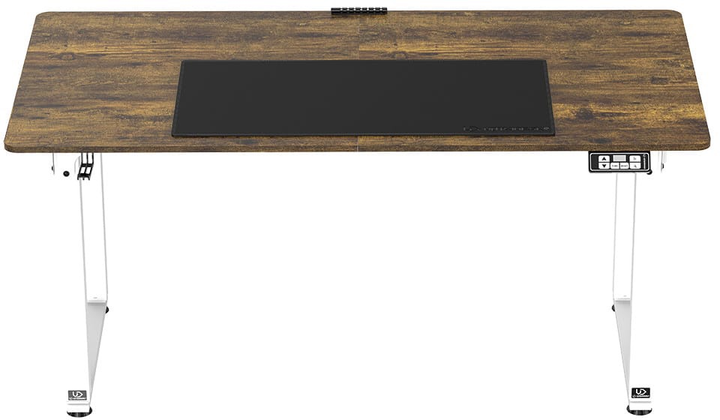 Biurko gamingowe ULTRADESK Uplift V2 Brown/White (UDESK-UP-WTOO) - obraz 11
