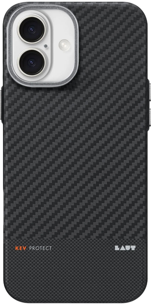 Etui Laut Kev Protect do Apple iPhone 16 Black (L_IP24A_KE_BK) - obraz 1