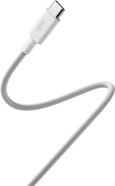 Кабель Xiaomi Mi 6A Braided USB Type-C - USB Type-C 2 m White (BHR087AGL) - зображення 2