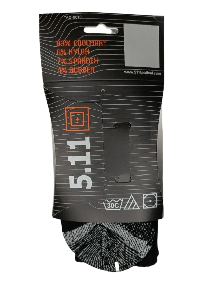 Термоноски 5.11 Level 2 -6” со вставками black KT6010712 - универсальный размер-40-46 - изображение 4