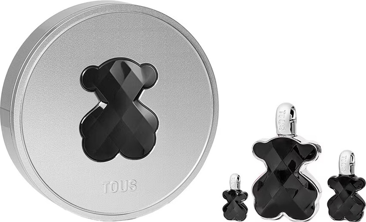 Набір для жінок Tous LoveMe The Onyx Парфумована вода 90 мл + Парфумована вода 15 мл + Мініатюра Парфумована вода 4.5 мл (8436603334617) - зображення 1