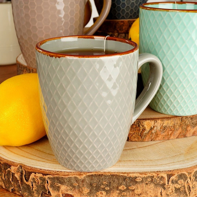 Набір кружок Siaki керамічних Різнокольорових 270 мл 4 шт (5904316415112) - зображення 9