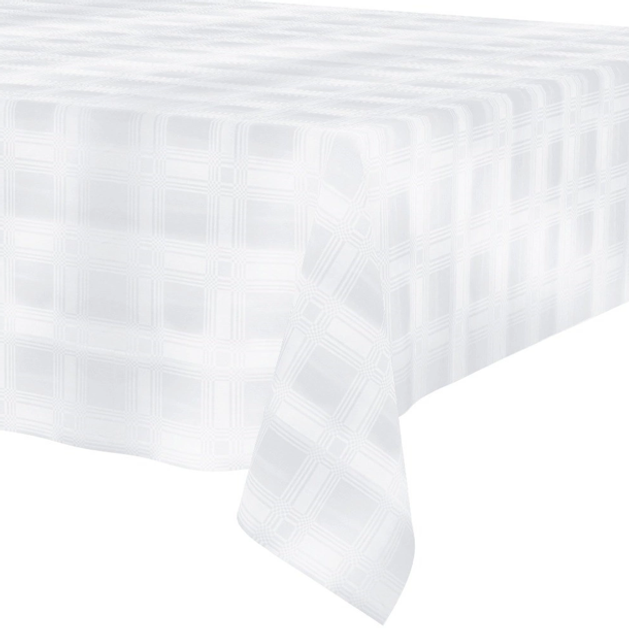 Obrus Excellent Houseware Biały 220 x 150 cm (8719987552472) - obraz 3