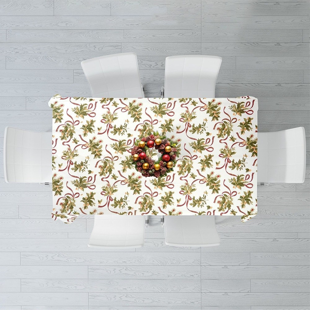 Obrus Excellent Houseware świąteczny Wielokolorowy 180 x 130 cm (139693-W2) - obraz 6