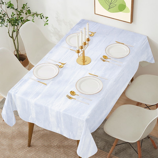 Obrus Excellent Houseware świąteczny Biały 220 x 150 cm (8719987655111) - obraz 5