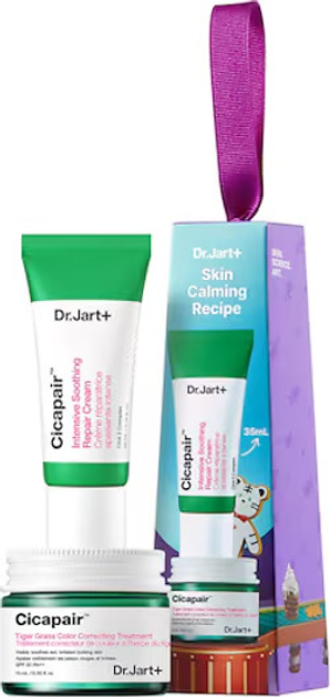 Набір для догляду за обличчям Dr.Jart+ Cicapair Skin Calming Recipe Крем 35 мл + Коригувальний тональний крем 15 мл (1210001221642) - зображення 1