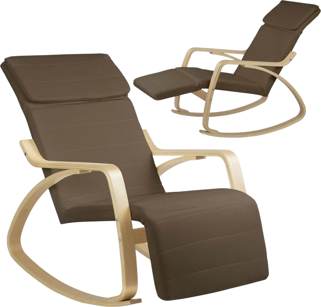 Крісло-гойдалка Sofotel Suzi Коричневе (5903890602314) - зображення 2