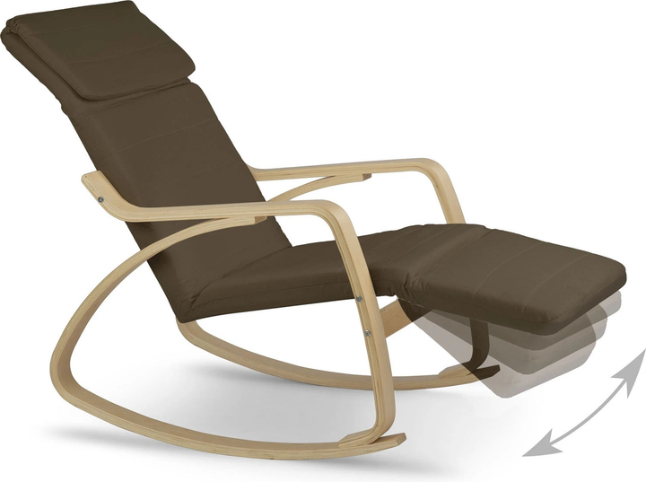 Крісло-гойдалка Sofotel Suzi Коричневе (5903890602314) - зображення 7