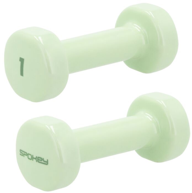 Набір гантелей Spokey SHAPE 2 х 1 кг 920918 (5902693209188) - зображення 1