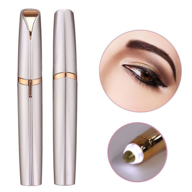 Жіночий тример для брів Flawless Brows електричний точний епілятор для корекції брів та видалення волосся - изображение 2