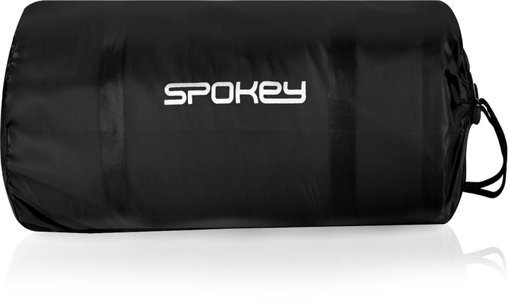 Килимок самонадувний надлегкий Spokey Rambler 180 × 50 см Чорний 944187 (5905339441874) - зображення 7