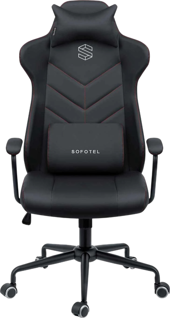 Офісне крісло Sofotel Werona Чорне 2580 (5903890602468) - зображення 2