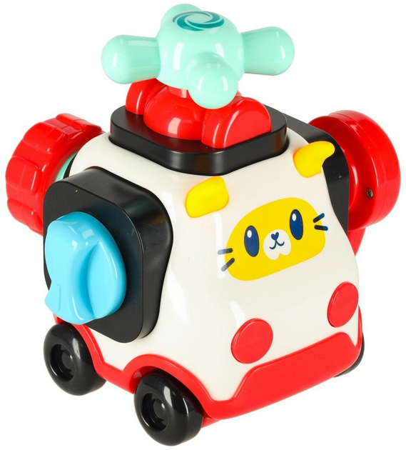 Tablica manipulacyjna Ikonka interaktywna, edukacyjna zabawka sensoryczna dla dzieci (5903039765351) - obraz 3