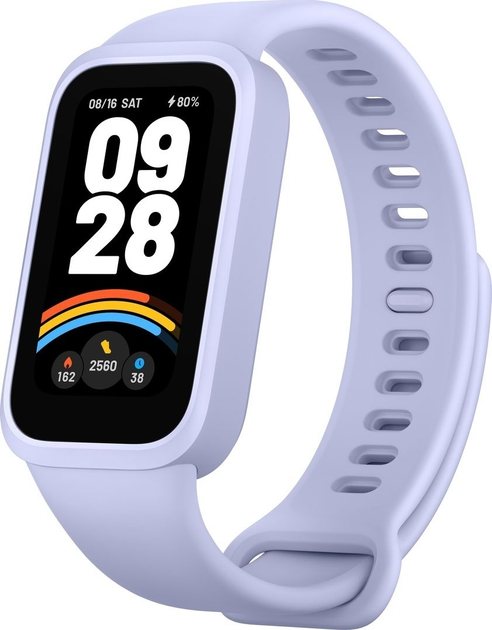 Smartband Xiaomi Smart Band 9 Active Purple (BHR08L3GL) - obraz 3