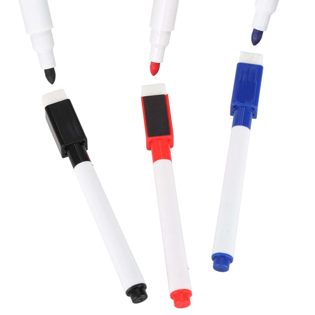 Tablica magnetyczna kredowa Ikonka LULILO Kredo dwustronna, kredy, markery, magnesy, kosze (5903039767096) - obraz 11