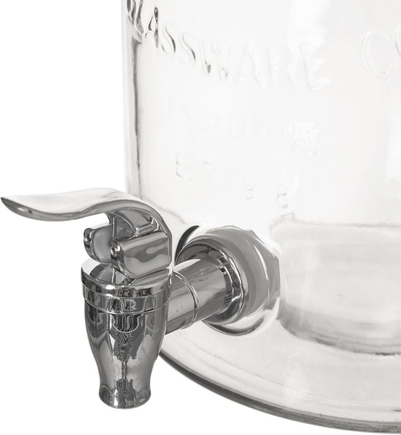 Скляна банка для напоїв Orion з краником 6.7 л (8592381189440) - зображення 4