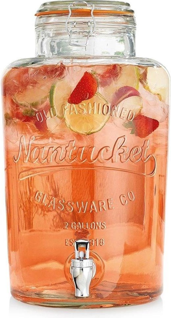 Скляна банка для напоїв Orion з краником 6.7 л (8592381189440) - зображення 5