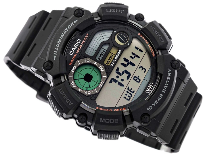 Мужские часы CASIO WS-1500H-1A - изображение 3