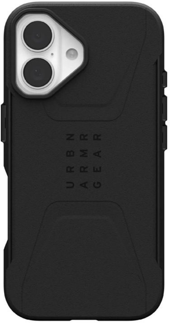 Etui UAG Civilian Magsafe dla Apple iPhone 16 Black (AW82-0CK) - obraz 2