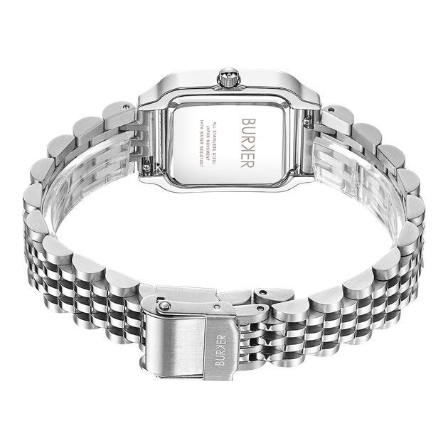 Жіночий Годинник Burker Watches Macy Чорно-срібний - изображение 3