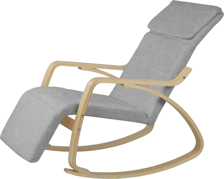 Крісло-гойдалка Sofotel Suzi Світло-сіре (5908220477204) - зображення 3