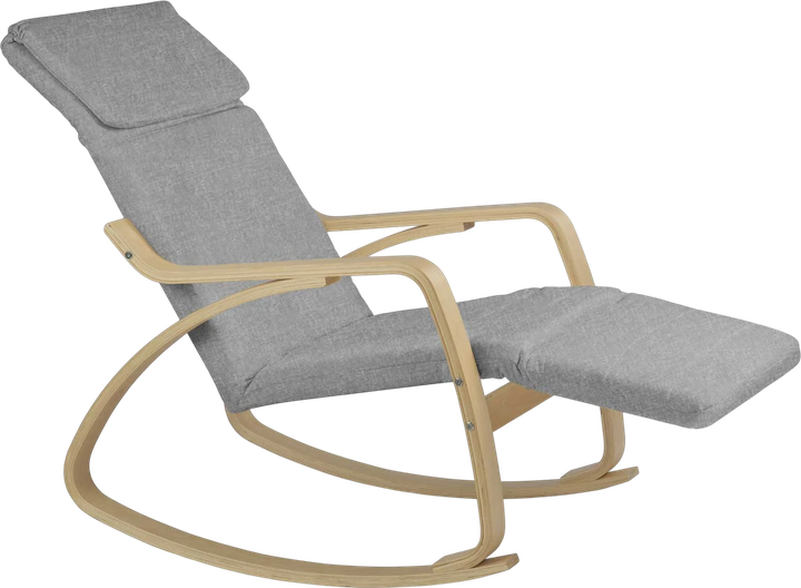 Крісло-гойдалка Sofotel Suzi Світло-сіре (5908220477204) - зображення 4