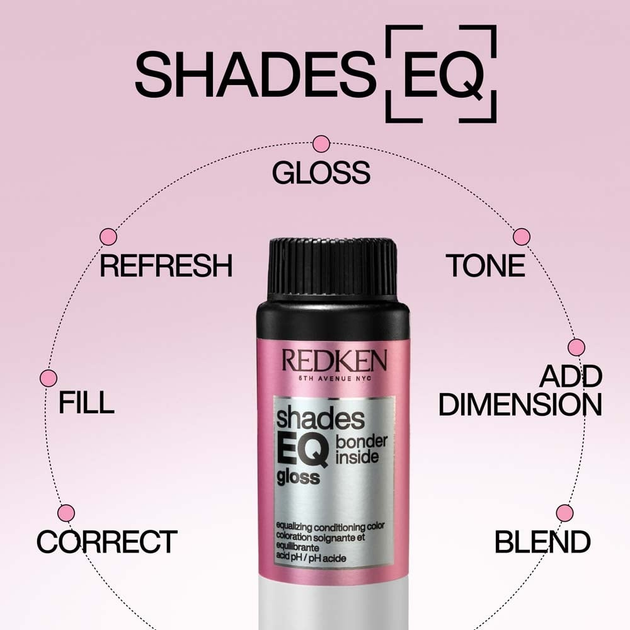 Farba do włosów Redken Shades EQ Bonder Inside półtrwała 08C 60 ml (3474637264918) - obraz 3