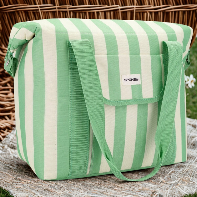 Термосумка Spokey SAN REMO пляжна туристична пікнікова для їжі та напоїв об'ємом 28 л (5905339448514) - зображення 7