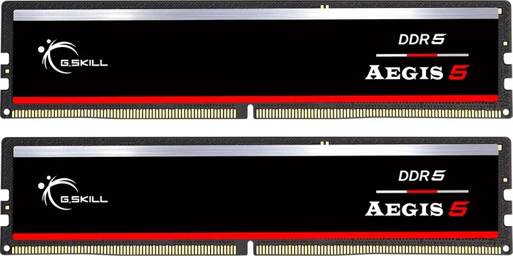 Модуль пам'яті G.Skill Aegis 5 DDR5-5200 CL40-40-40-83 1.10V 32GB (2x16GB) (F5-5200J4040A16GX2-IS) - Фото 1 Модуль пам'яті G.Skill Aegis 5 DDR5-5200 CL40-40-40-83 1.10V 32GB (2x16GB) (F5-5200J4040A16GX2-IS) - зображення 1