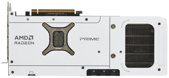 Видеокарта Asus Radeon RX 9070 XT 16Gb PRIME OC WHITE (PRIME-RX9070XT-O16G-WHITE) - Фото 3 Видеокарта Asus Radeon RX 9070 XT 16Gb PRIME OC WHITE (PRIME-RX9070XT-O16G-WHITE) - изображение 3
