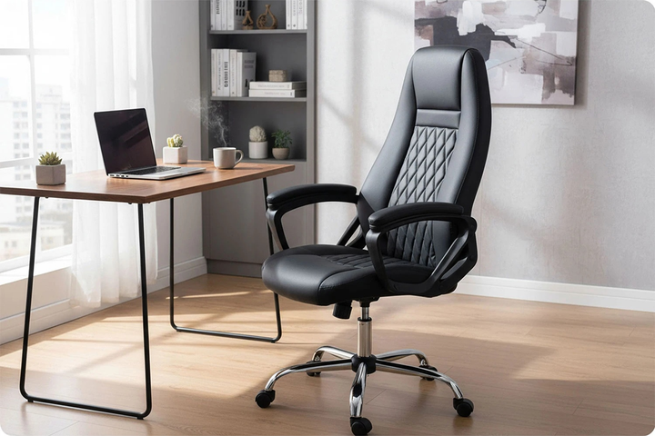 Офісне крісло Sofotel з екошкіри (5903890631413) - зображення 14