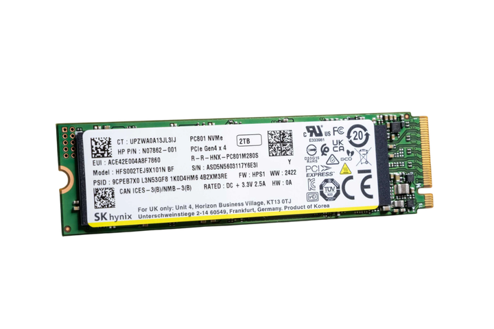 SSD M.2 накопичувач SK Hynix PC801 2TB (HFS002TEJ9X101N) Б/В