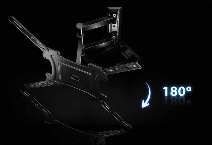 Кріплення для телевізора Humberg HM-884 Tilt 17-56 дюймів 35 кг (5903890626853) - зображення 9