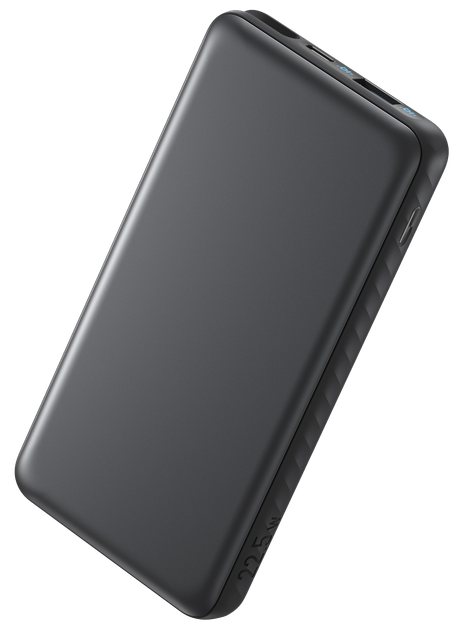 Портативное зарядное устройство - 10000 mAh 22.5W Built-In USB-C Cable Black Anker (2000003432479) - изображение 2