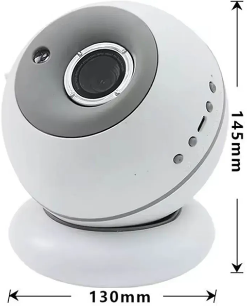 Нічник проектор зоряного неба з обертанням на 360°, 7 слайдів, від USB / Світильник космос (L) - изображение 9