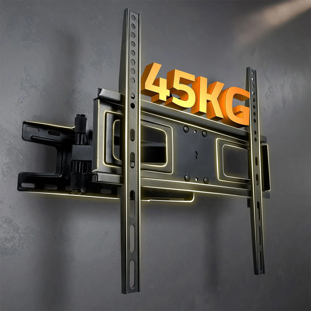 Кріплення для телевізора Humberg HM-883 Tilt 23-60 дюймів 45 кг (5903890626846) - зображення 4