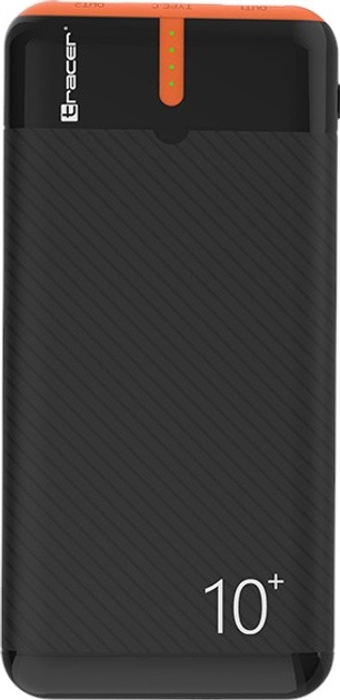 УМБ Tracer EnerGo 10000 mAh 10W  Black/Orange (TRABAT47513) - зображення 1
