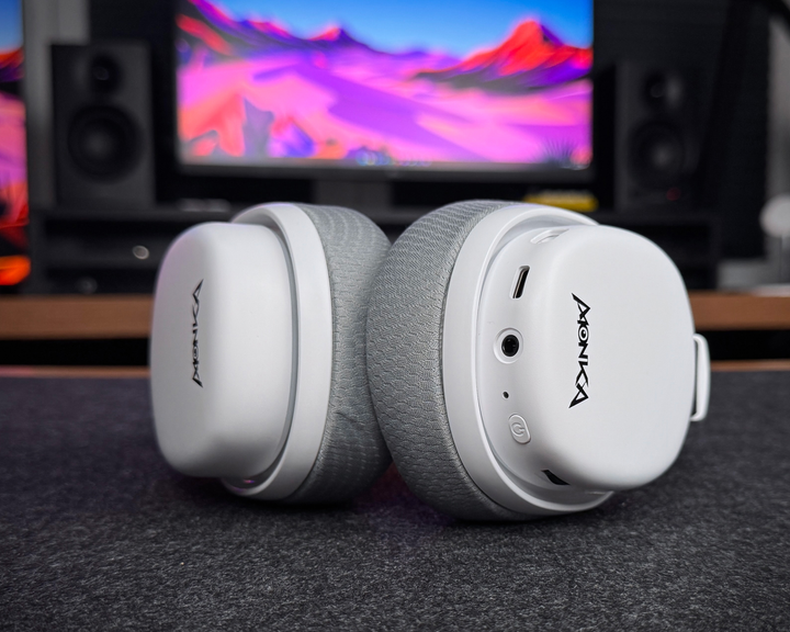 Słuchawki Marvo Monka Echo RGB-LED White/Black (HG9069W) - obraz 14