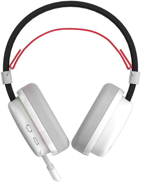 Słuchawki Marvo Monka Echo RGB-LED White/Black (HG9069W) - obraz 3