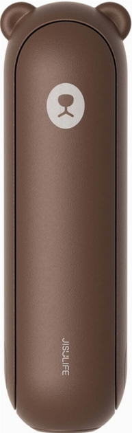 Вентилятор ручний (портативний) Jisulife Handheld Fan Life8 Plus Brown (Life8 Plus_brown) - зображення 1