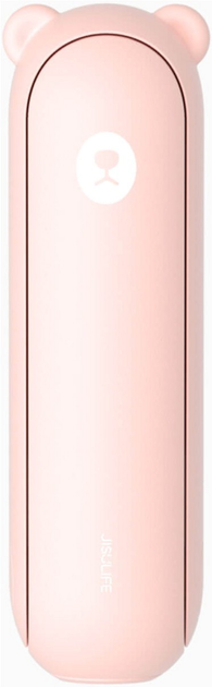 Вентилятор ручний (портативний) Jisulife Handheld Fan Life8 Plus Pink (Life8_plus_pink) - зображення 1