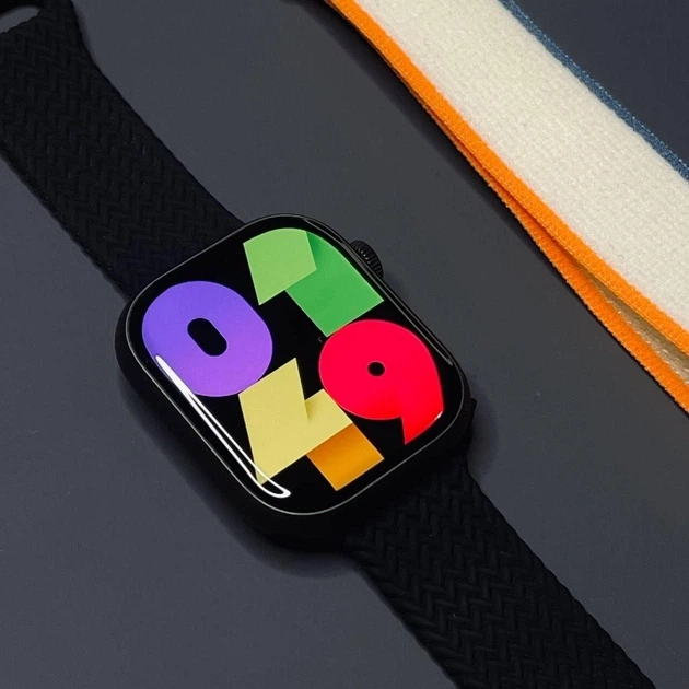 Сенсорные умные смарт-часы Smart HK9 Pro Plus меню на Украинском языке Black (16076-hbr) - изображение 3
