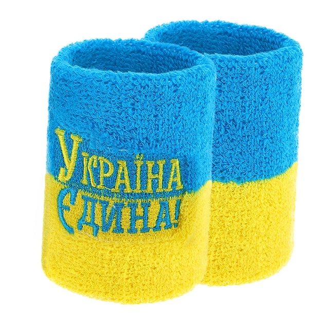 Напульсник спортивный махровый Україна Єдина BC-9279 FDSO Желто-голубой (35508023) - Фото 2 Напульсник спортивный махровый Україна Єдина BC-9279 FDSO Желто-голубой (35508023) - изображение 2