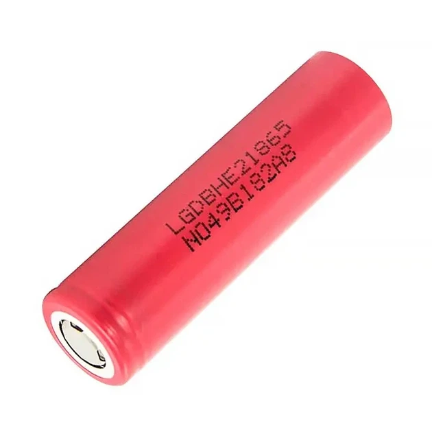 Акумулятор 18650 LG HE2 2500 mah 20А (11014-hbr) - Фото 2 Акумулятор 18650 LG HE2 2500 mah 20А (11014-hbr) - зображення 2