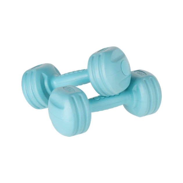 Набір гантелей бітумних Rebel Active RBA-2310 20 кг ( 2 x 1 кг + 2 x 2 кг + 2 x 3 кг + 2 x 4 кг) (5901890100823) - зображення 5