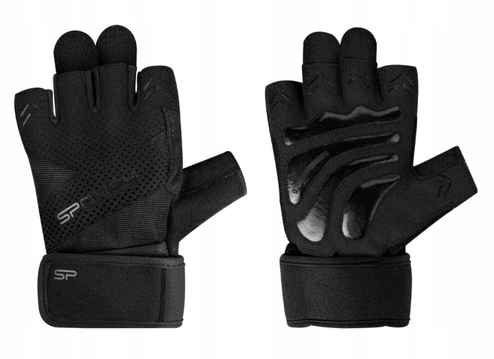 Rękawiczki treningowe Spokey na siłownię do ćwiczeń fitness HIKER L 943724 (5905339437242) - obraz 2