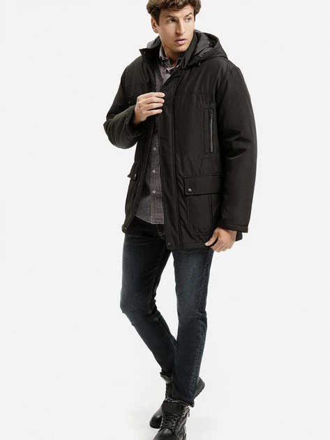 Koszula męska bawełniana w kratę Cross Jeans 35612-499 3XL Czerwona (8697319809299) - obraz 3